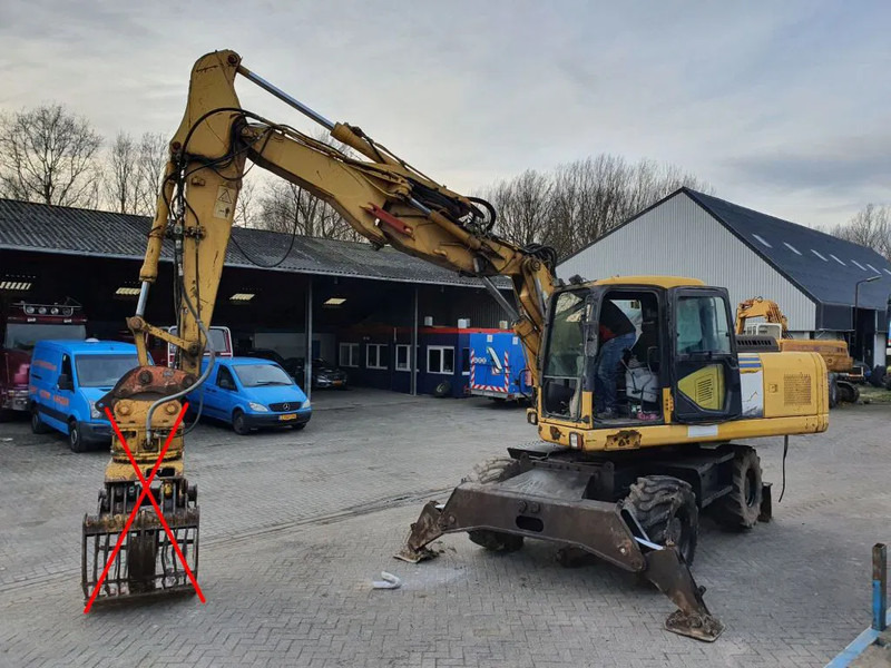 Komatsu PW180-7K - Excavadora de ruedas: foto 1 Komatsu PW180-7K - Excavadora de ruedas: foto 1