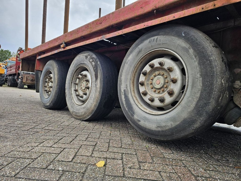 Semirremolque plataforma/ Caja abierta Trax 3 Meter extendable - MAX 15.5 meter long + Lifting axle: foto 9