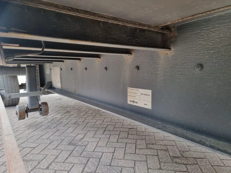 Remolque plataforma/ Caja abierta Van Hool 13.60 M LONG - 1 M HIGH - SUPER SINGLE TIRES - DRUM BRAKES: foto 16 Remolque plataforma/ Caja abierta Van Hool 13.60 M LONG - 1 M HIGH - SUPER SINGLE TIRES - DRUM BRAKES: foto 16