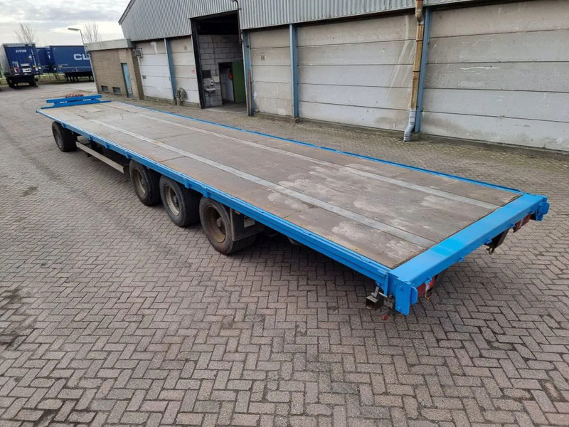 Remolque plataforma/ Caja abierta Van Hool 13.60 M LONG - 1 M HIGH - SUPER SINGLE TIRES - DRUM BRAKES: foto 6 Remolque plataforma/ Caja abierta Van Hool 13.60 M LONG - 1 M HIGH - SUPER SINGLE TIRES - DRUM BRAKES: foto 6