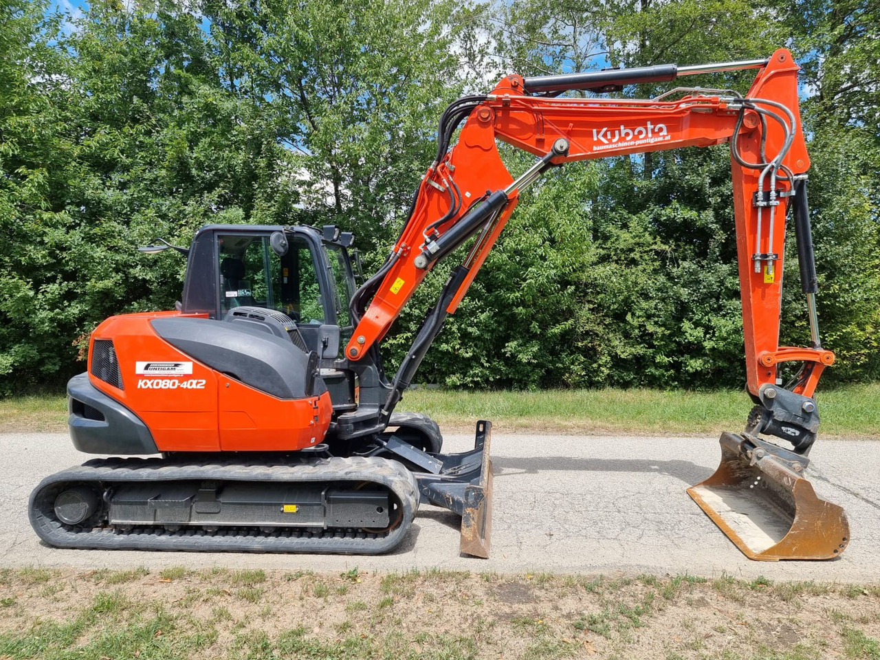 KUBOTA KX 080-4a2 - Miniexcavadora: foto 2 KUBOTA KX 080-4a2 - Miniexcavadora: foto 2