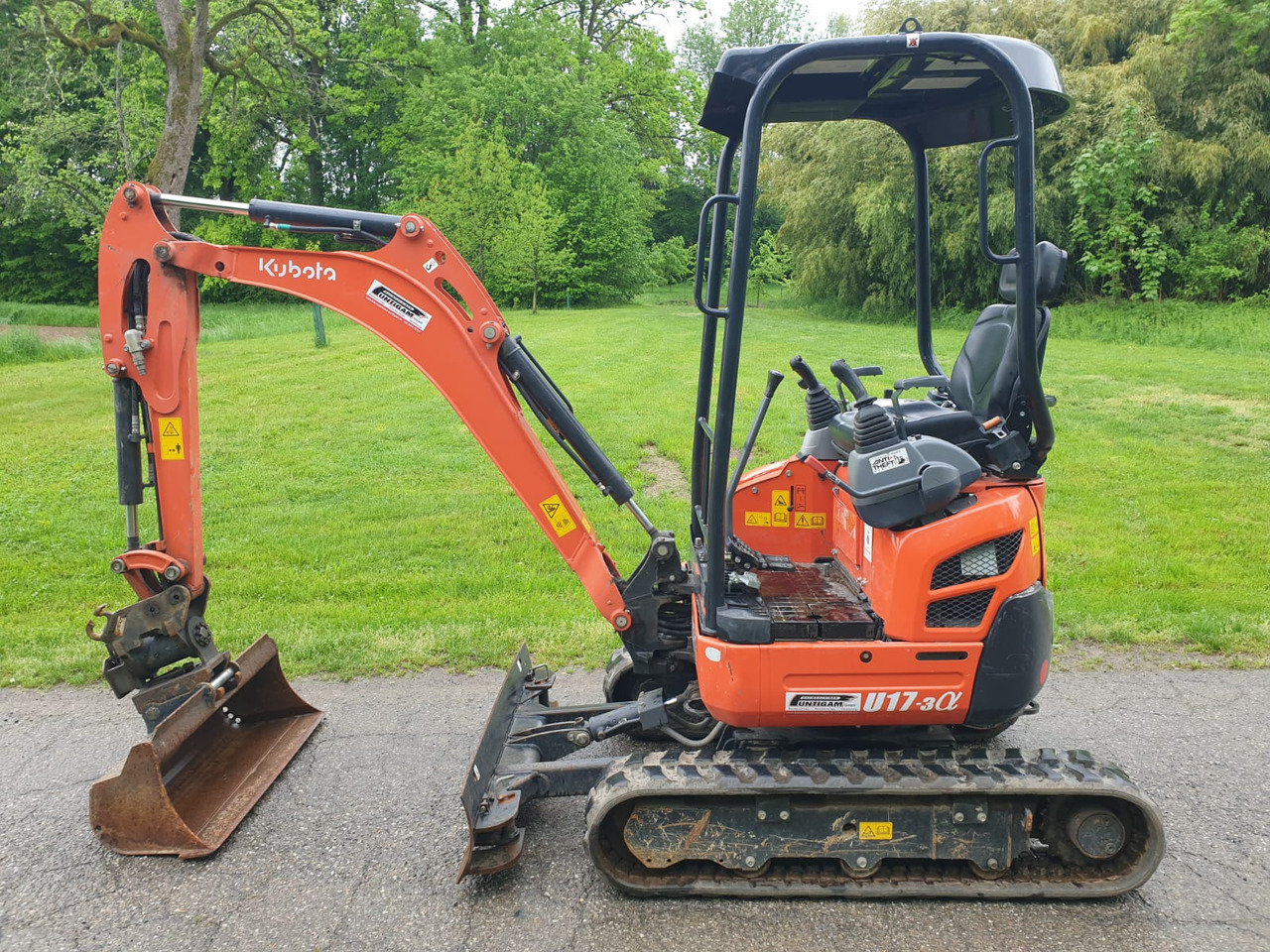 KUBOTA U 17-3a - Miniexcavadora: foto 1 KUBOTA U 17-3a - Miniexcavadora: foto 1
