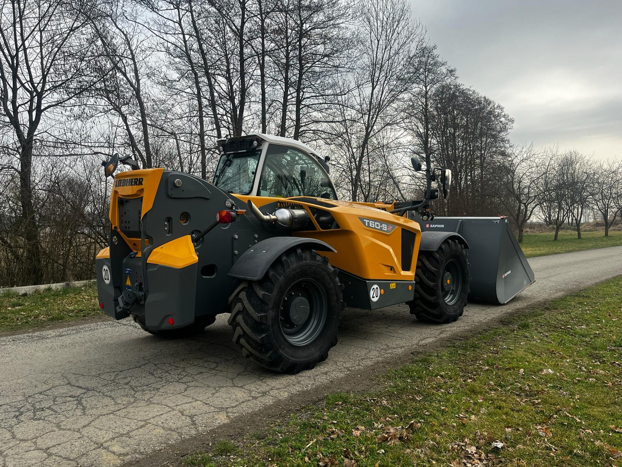 Cargadora de ruedas telescópica LIEBHERR T 60-9s: foto 7
