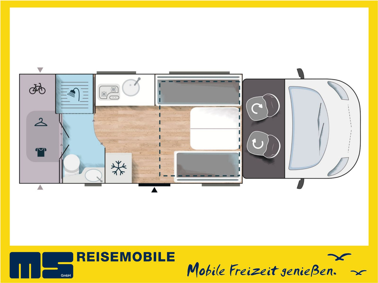 Chausson 640 TITANIUM / MODELL 2026 / 165PS / XXL-HUBBETT - Autocaravana perfilada: foto 2 Chausson 640 TITANIUM / MODELL 2026 / 165PS / XXL-HUBBETT - Autocaravana perfilada: foto 2