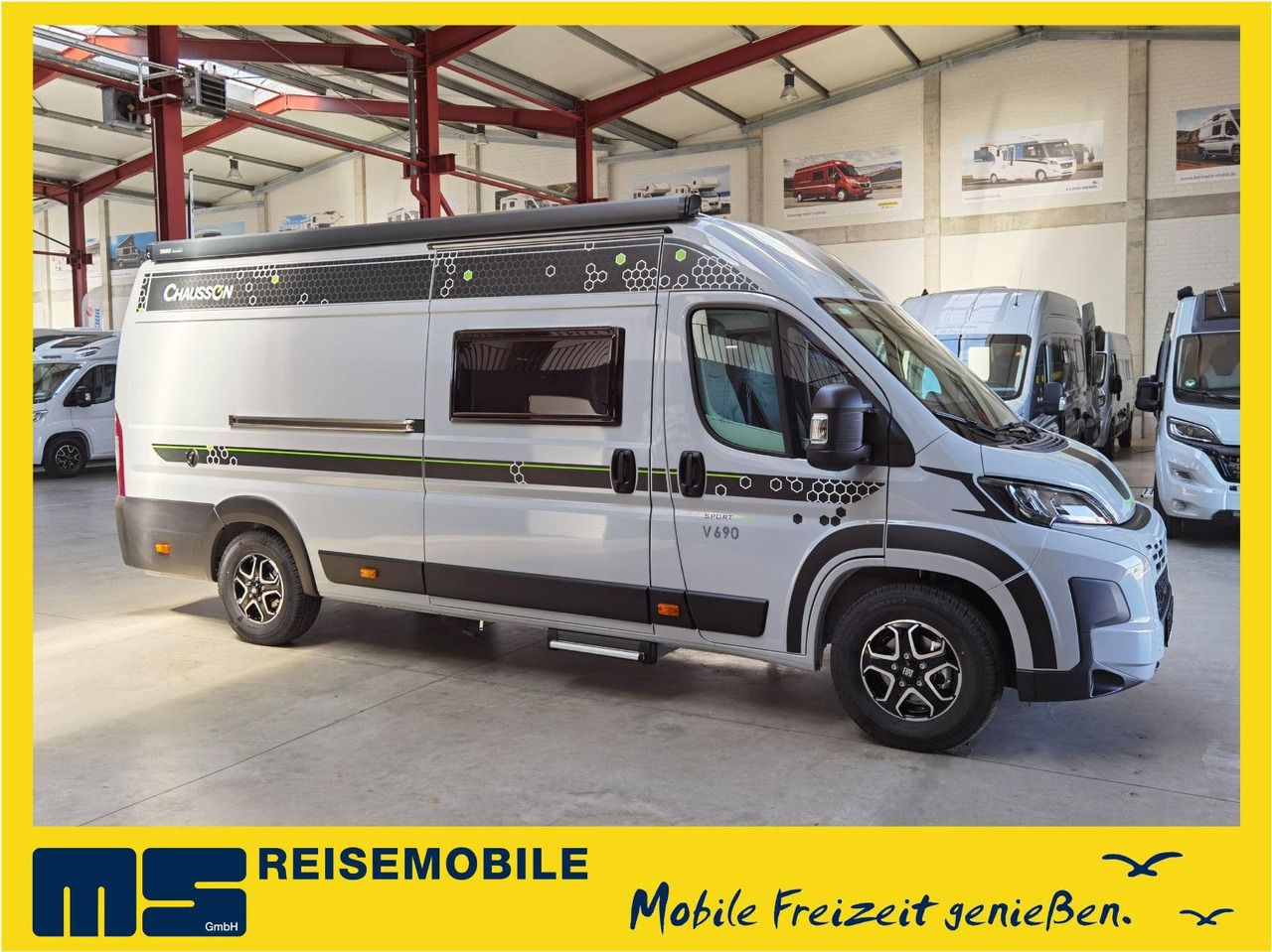 Chausson V690 SPORT LINE /-2025-/ 140PS- 8G / XXL-HUBBETT - Cámper: foto 1 Chausson V690 SPORT LINE /-2025-/ 140PS- 8G / XXL-HUBBETT - Cámper: foto 1