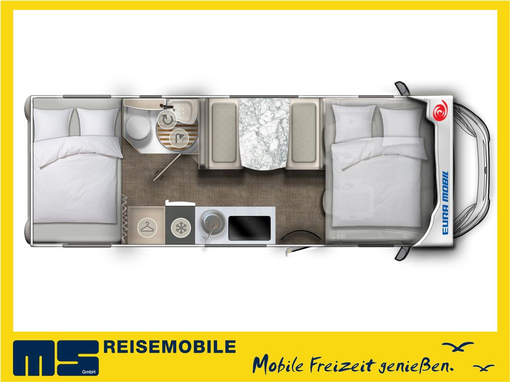 Eura Mobil ACTIVA ONE 690 HB/-2024-/ 180PS-9G-MAXI/ 6xSITZE - Autocaravana capuchina: foto 2 Eura Mobil ACTIVA ONE 690 HB/-2024-/ 180PS-9G-MAXI/ 6xSITZE - Autocaravana capuchina: foto 2