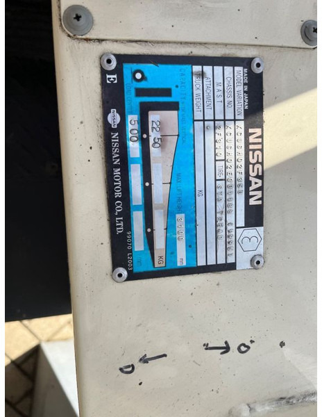 Nissan FG35U heftruck dulpo310 freelift 3e functie LPG COMPACT - Carretilla elevadora de gas: foto 5 Nissan FG35U heftruck dulpo310 freelift 3e functie LPG COMPACT - Carretilla elevadora de gas: foto 5