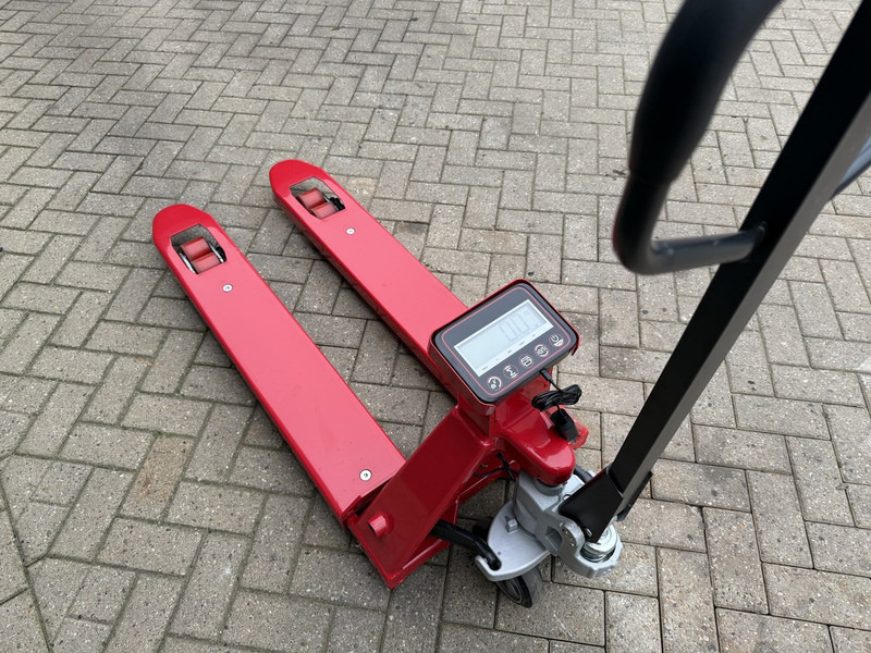 Transpaleta nuevo hand pallet truck 2000 kg LWPW weegsysteem weeg palletwagen Nieuw 2025 hand pallet truck 2000 kg LWPW weegsysteem weeg palletwagen Nieuw 2025: foto 7