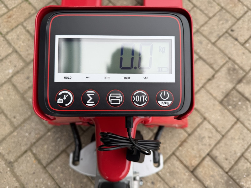 Transpaleta nuevo hand pallet truck 2000 kg LWPW weegsysteem weeg palletwagen Nieuw 2025 hand pallet truck 2000 kg LWPW weegsysteem weeg palletwagen Nieuw 2025: foto 11
