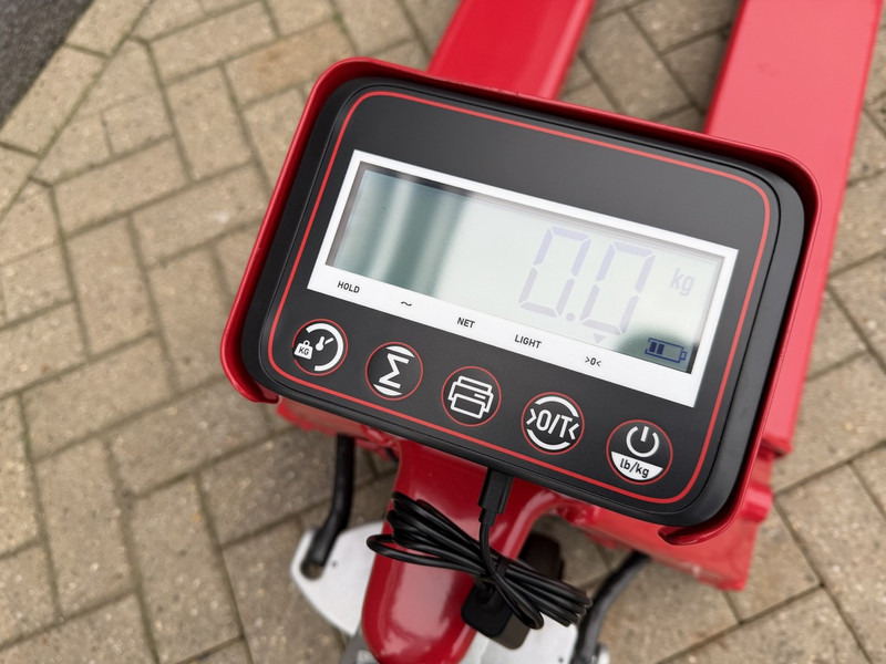 Transpaleta nuevo hand pallet truck 2000 kg LWPW weegsysteem weeg palletwagen Nieuw 2025 hand pallet truck 2000 kg LWPW weegsysteem weeg palletwagen Nieuw 2025: foto 10
