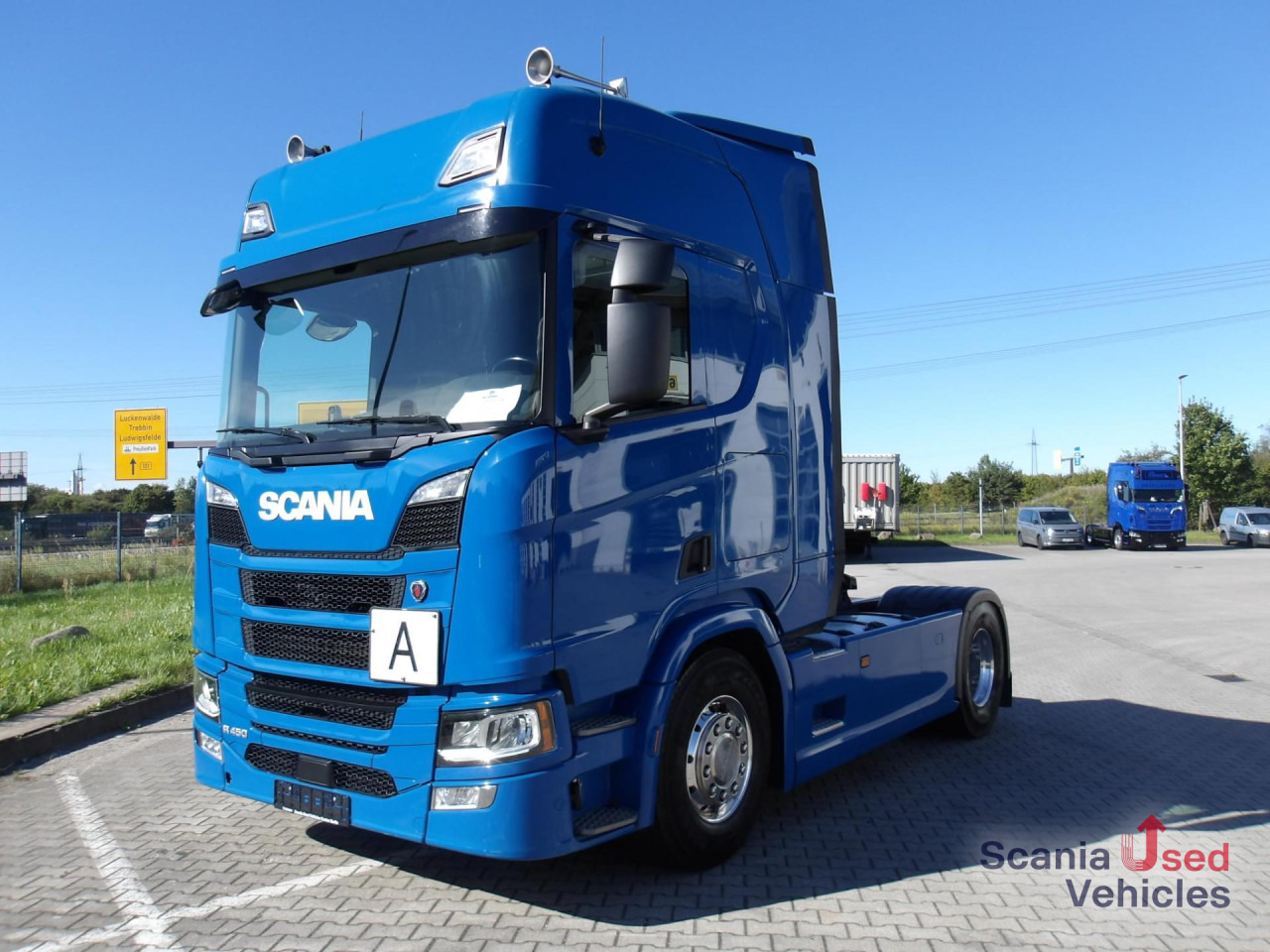 SCANIA R 450 A4x2NA / Hydraulikanlage / ALCOA / Navi - Cabeza tractora: foto 1 SCANIA R 450 A4x2NA / Hydraulikanlage / ALCOA / Navi - Cabeza tractora: foto 1