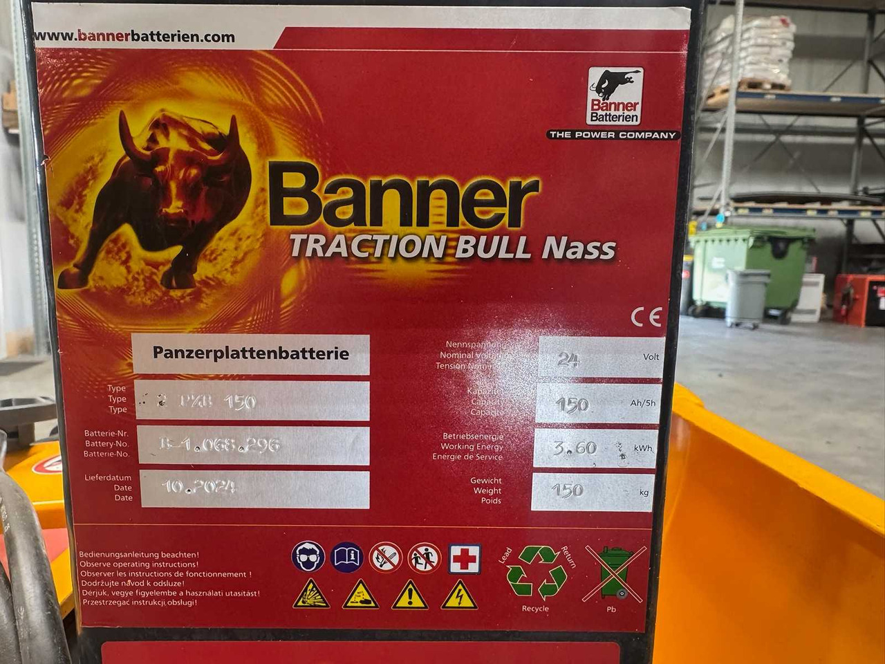 Carretilla elevadora 10/2024 SERVICE+UVV 10/2026 JUNGHEINRICH EJE116 1,600KG PALLET TRUCK ANT 2,198 HOURS: foto 11