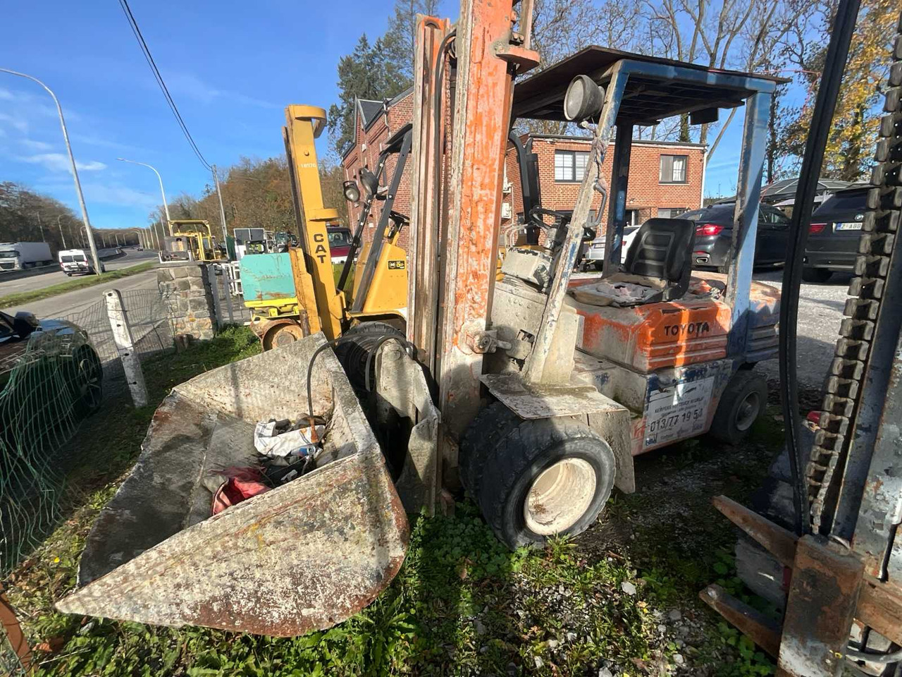 1992 TOYOTA 625FDF25 FORKLIFT - Carretilla elevadora: foto 2 1992 TOYOTA 625FDF25 FORKLIFT - Carretilla elevadora: foto 2