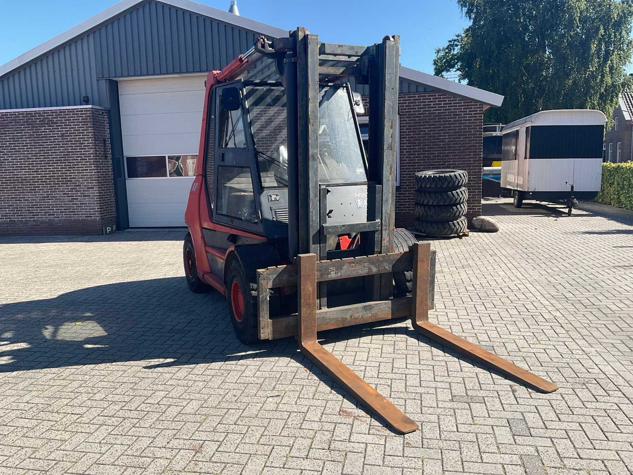 1995 LINDE H80 D FORKLIFT - Carretilla elevadora: foto 5 1995 LINDE H80 D FORKLIFT - Carretilla elevadora: foto 5