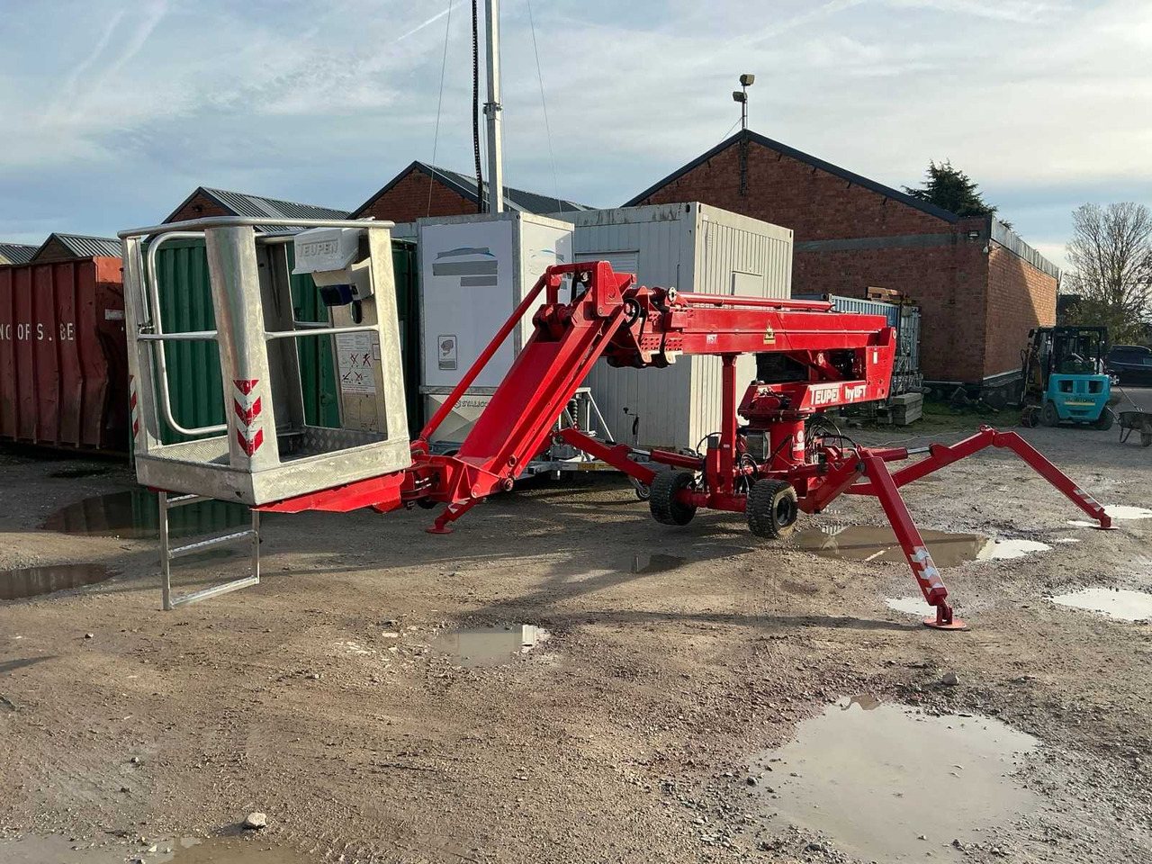 1995 TEUPEN HYLIFT ST 16 TELESCOPIC SPIDER AERIAL PLATFORM - Plataforma elevadora: foto 3 1995 TEUPEN HYLIFT ST 16 TELESCOPIC SPIDER AERIAL PLATFORM - Plataforma elevadora: foto 3