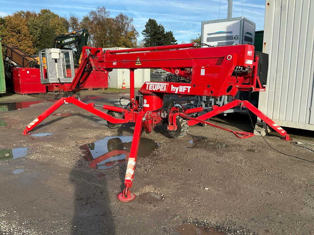 1995 TEUPEN HYLIFT ST 16 TELESCOPIC SPIDER AERIAL PLATFORM - Plataforma elevadora: foto 1 1995 TEUPEN HYLIFT ST 16 TELESCOPIC SPIDER AERIAL PLATFORM - Plataforma elevadora: foto 1