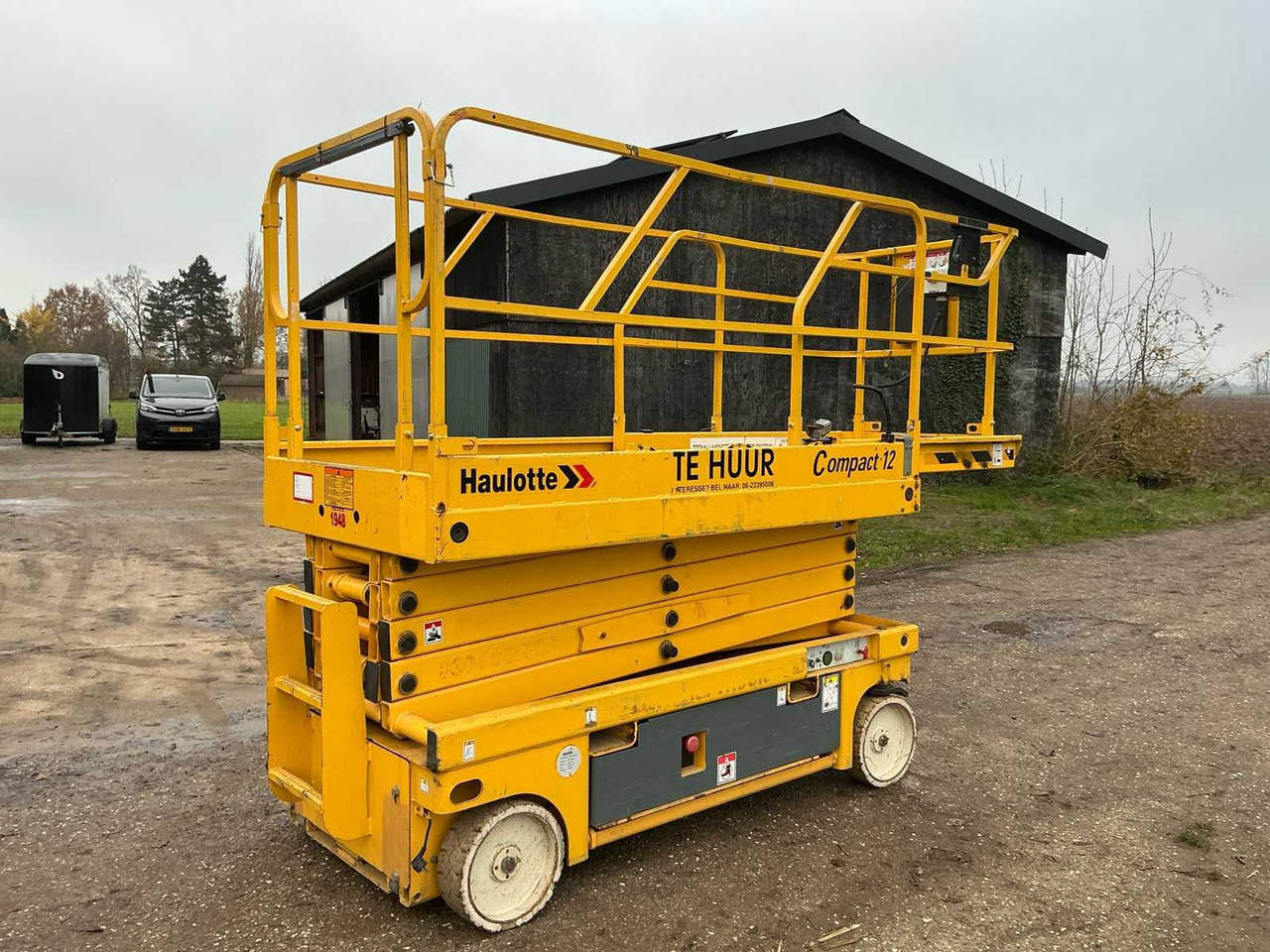 2003 PINGUELY - HAULOTTE COMPACT 12 AERIAL PLATFORM - Plataforma elevadora: foto 1 2003 PINGUELY - HAULOTTE COMPACT 12 AERIAL PLATFORM - Plataforma elevadora: foto 1