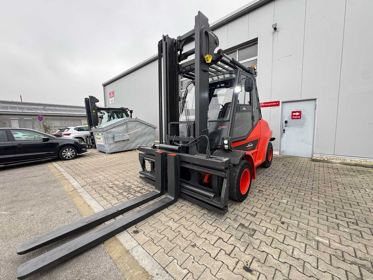 2016 LINDE H80D-900 H80 8,000KG DIESEL FORKLIFT FORKLIFT 3+4TH VALVE ZVG+SS 5,446 HOURS. - Carretilla elevadora: foto 2 2016 LINDE H80D-900 H80 8,000KG DIESEL FORKLIFT FORKLIFT 3+4TH VALVE ZVG+SS 5,446 HOURS. - Carretilla elevadora: foto 2