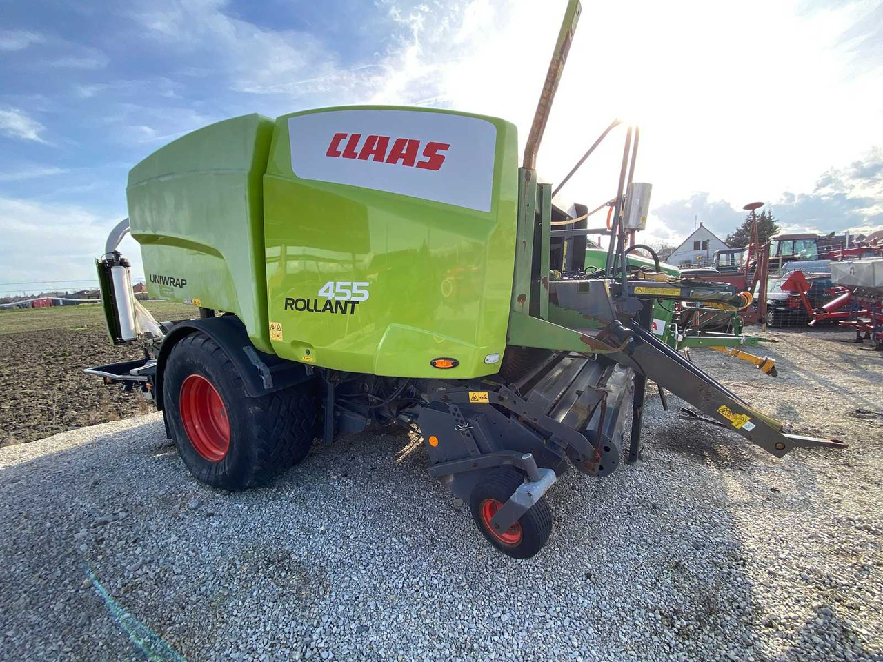 CLAAS ROLLANT 455 - Encintadora de pacas: foto 1 CLAAS ROLLANT 455 - Encintadora de pacas: foto 1
