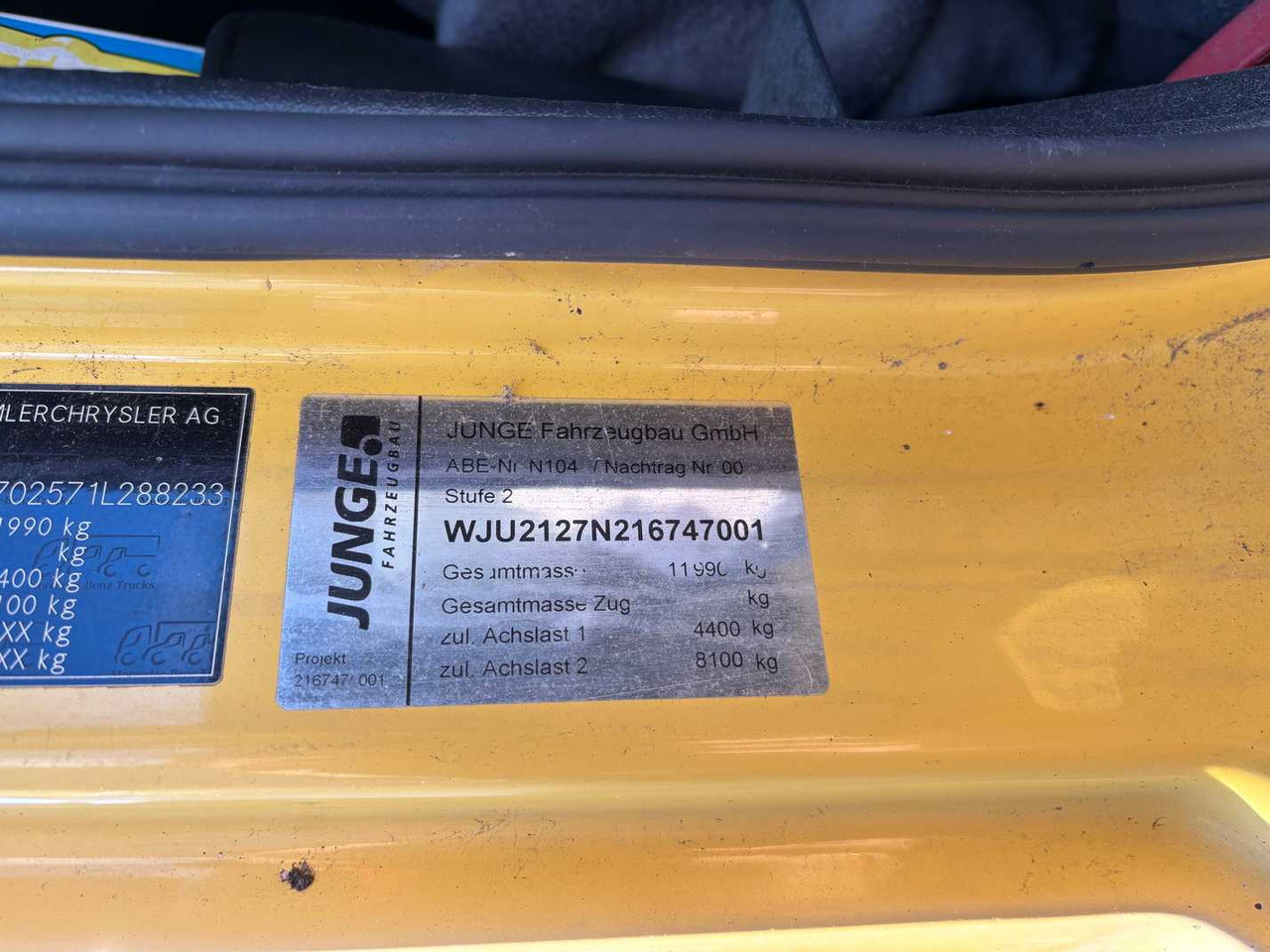 Camión MERCEDES-BENZ ATEGO 1222 TRUCK TRUCK: foto 42