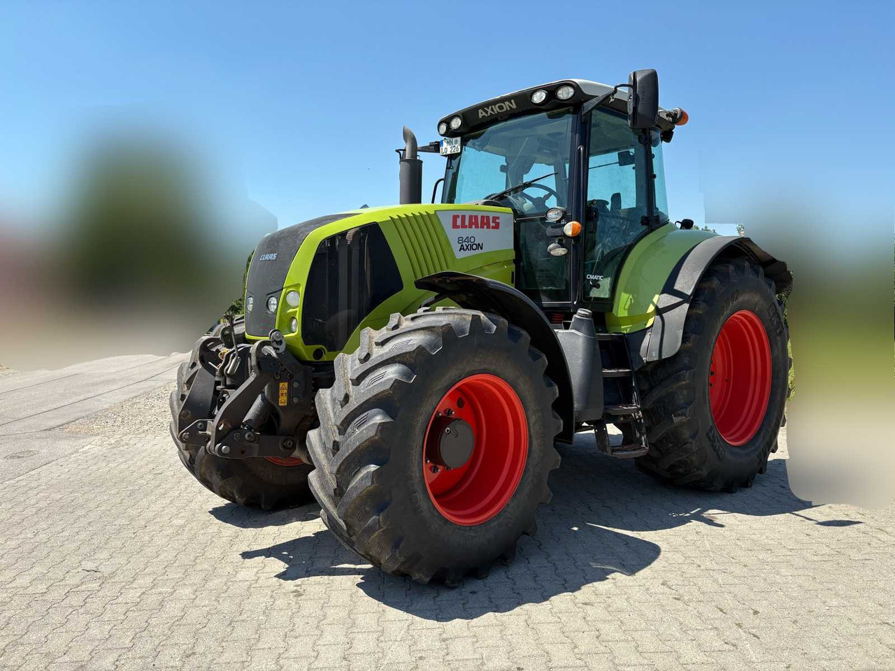 Claas Axion 840 C-Matic - Tractor: foto 1 Claas Axion 840 C-Matic - Tractor: foto 1