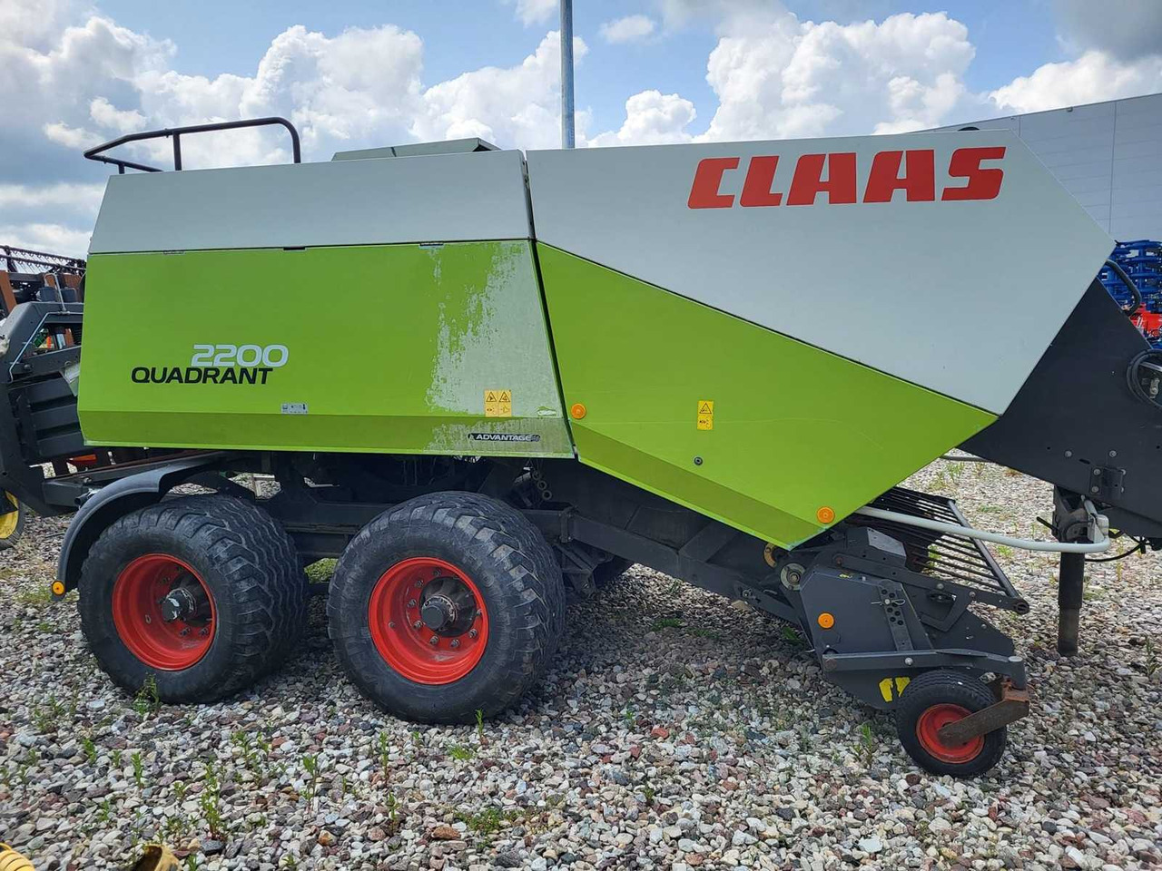 Claas Quadrant 2200 756D - Empacadora de pacas cuadradas: foto 4 Claas Quadrant 2200 756D - Empacadora de pacas cuadradas: foto 4