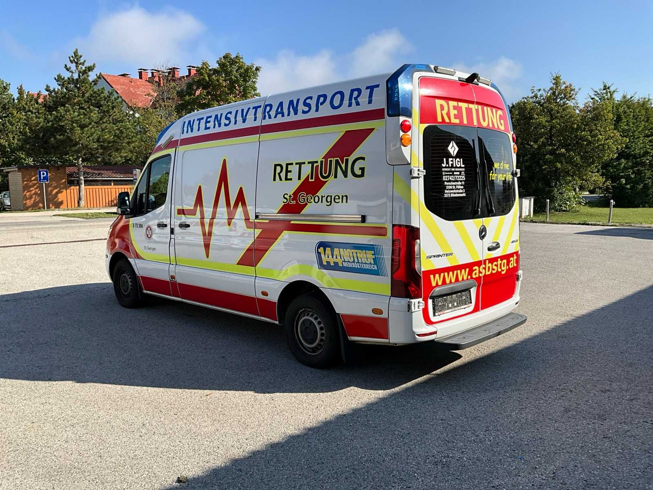 Furgoneta MERCEDES-BENZ SPRINTER 419 CDI AMBULANCE ITW: foto 6