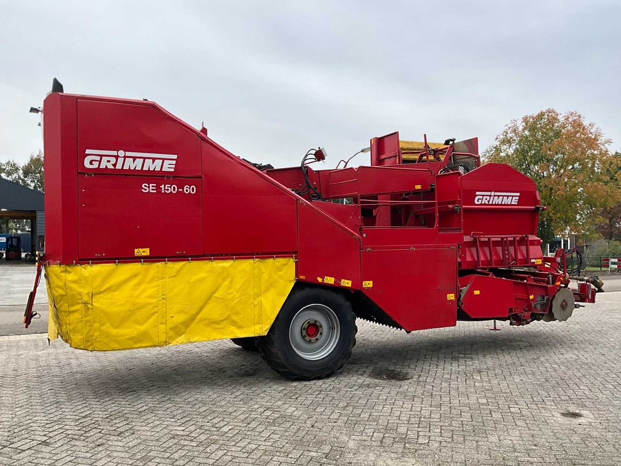Grimme SE 150-60 - Arrancadora de patatas: foto 5 Grimme SE 150-60 - Arrancadora de patatas: foto 5