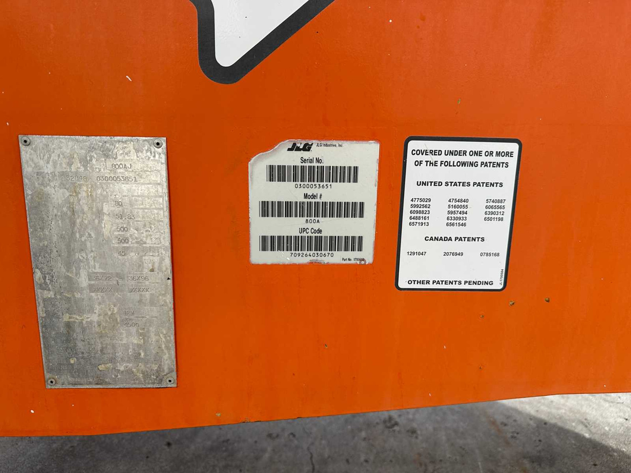 Plataforma elevadora JLG - 800AJ - TELESCOPE - ARTICULATED ARM: foto 23 Plataforma elevadora JLG - 800AJ - TELESCOPE - ARTICULATED ARM: foto 23