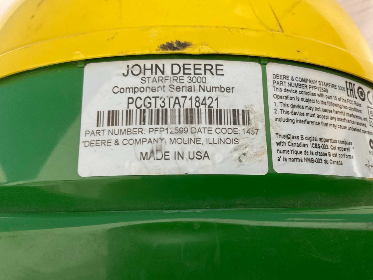 John Deere Starfire 3000 - Cargador frontal para tractor: foto 4 John Deere Starfire 3000 - Cargador frontal para tractor: foto 4