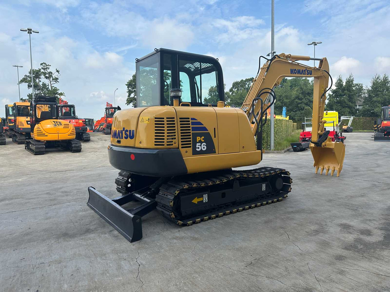 KOMATSU PC56-7 - Excavadora de cadenas: foto 4 KOMATSU PC56-7 - Excavadora de cadenas: foto 4