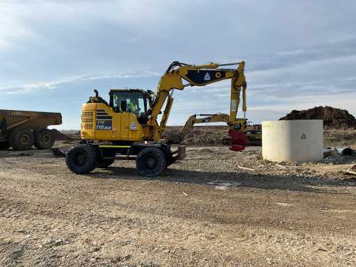 Komatsu PW118MR-11 - Excavadora de ruedas: foto 4 Komatsu PW118MR-11 - Excavadora de ruedas: foto 4