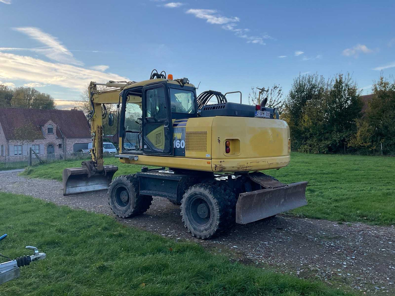 Komatsu PW160-7EO - Excavadora de ruedas: foto 4 Komatsu PW160-7EO - Excavadora de ruedas: foto 4