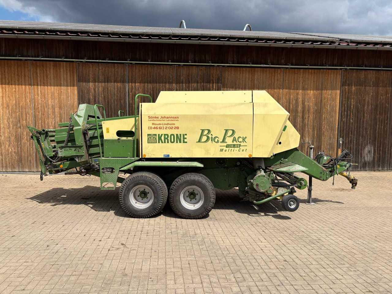 Krone Big Pack 120-80 Multi-Cut - Empacadora de pacas cuadradas: foto 4 Krone Big Pack 120-80 Multi-Cut - Empacadora de pacas cuadradas: foto 4