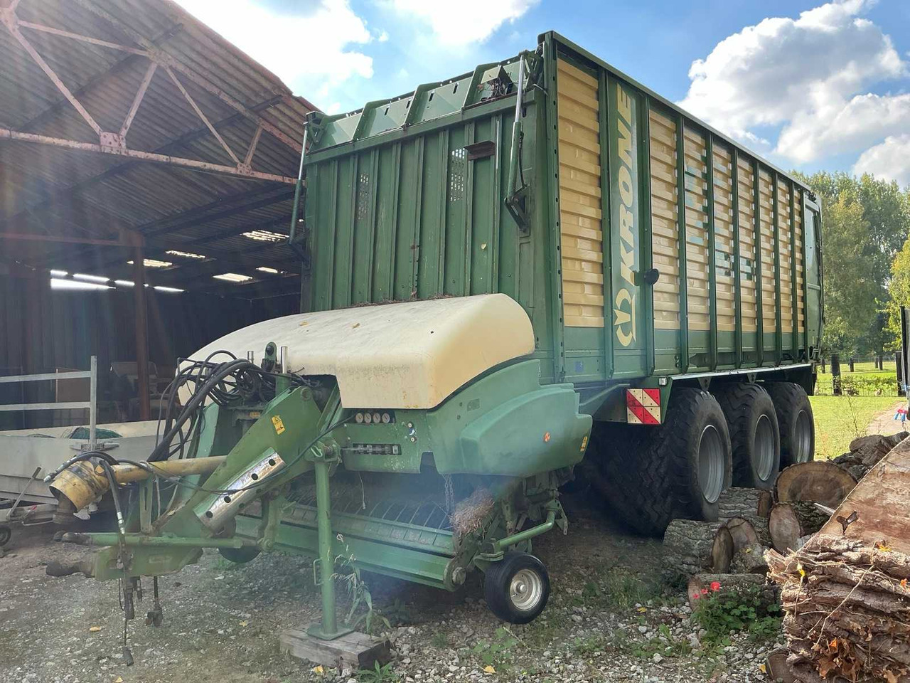Krone ZX 450 GL - Remolque autocargador: foto 1 Krone ZX 450 GL - Remolque autocargador: foto 1