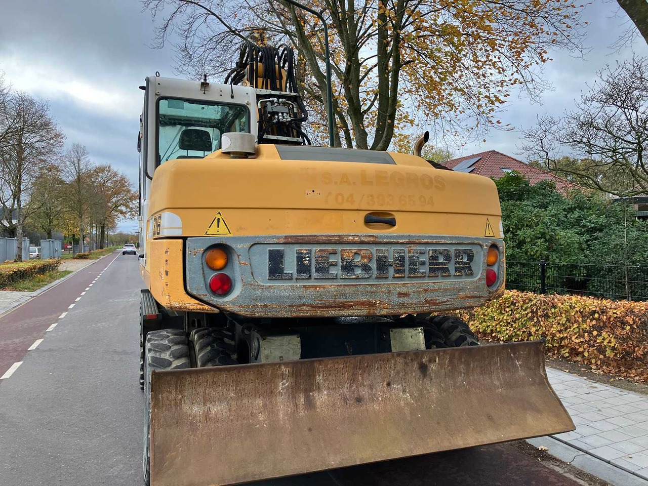 LIEBHERR - 2008 - A316 LITRONIC - WHEELED EXCAVATOR - Excavadora de ruedas: foto 4 LIEBHERR - 2008 - A316 LITRONIC - WHEELED EXCAVATOR - Excavadora de ruedas: foto 4