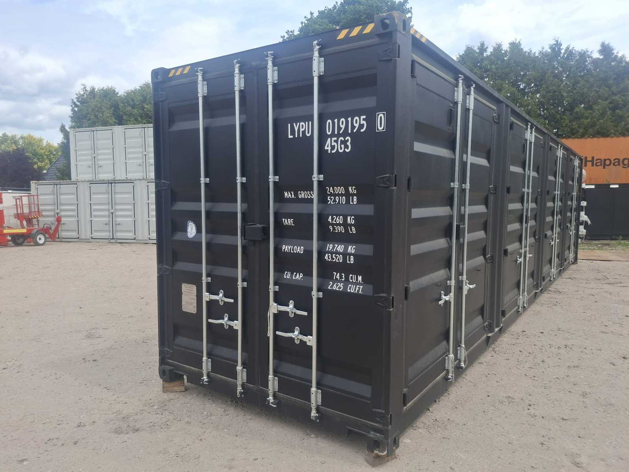 Contenedor marítimo LYPU 40 ft High Cube: foto 24