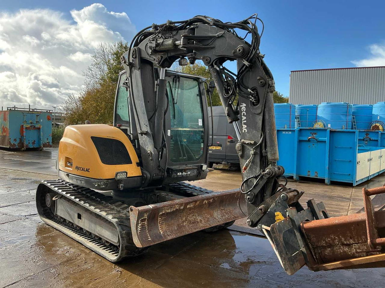 Mecalac 8MCR - Excavadora de cadenas: foto 5 Mecalac 8MCR - Excavadora de cadenas: foto 5