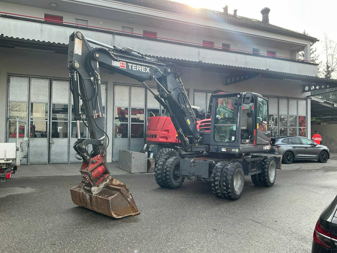 Terex TW110 - Excavadora de ruedas: foto 1 Terex TW110 - Excavadora de ruedas: foto 1