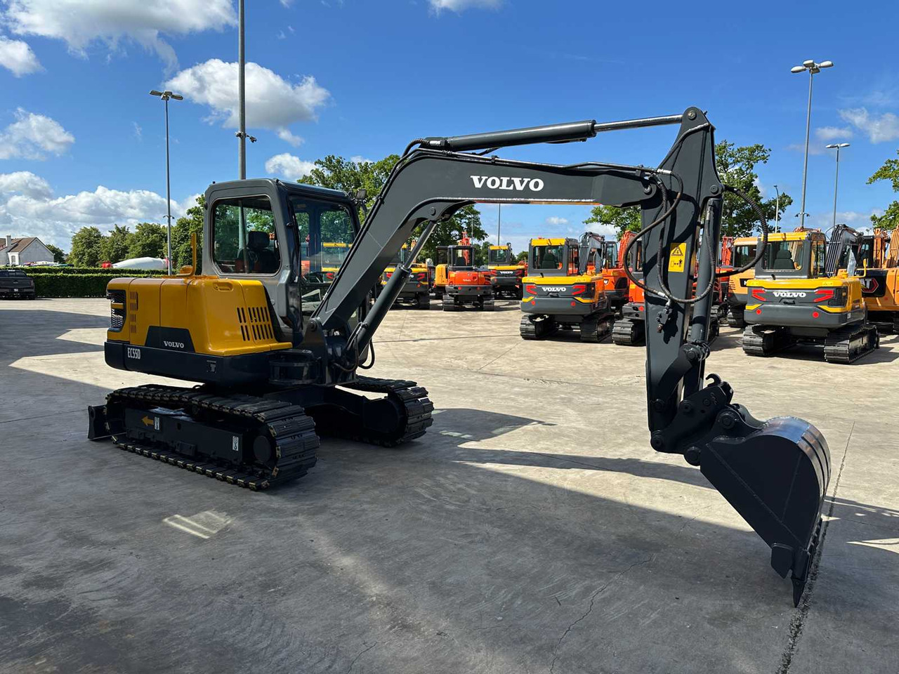 VOLVO EC55D - Excavadora de cadenas: foto 3 VOLVO EC55D - Excavadora de cadenas: foto 3