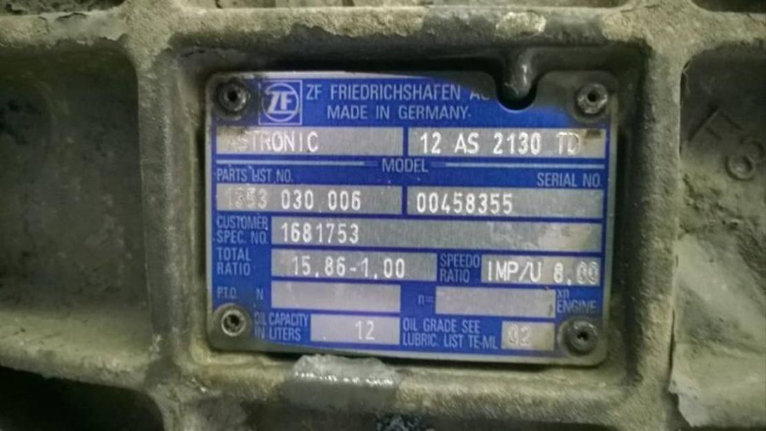 DAF Versnellingsbakbak 12 AS 2130 TD - Caja de cambios para Camión: foto 4 DAF Versnellingsbakbak 12 AS 2130 TD - Caja de cambios para Camión: foto 4