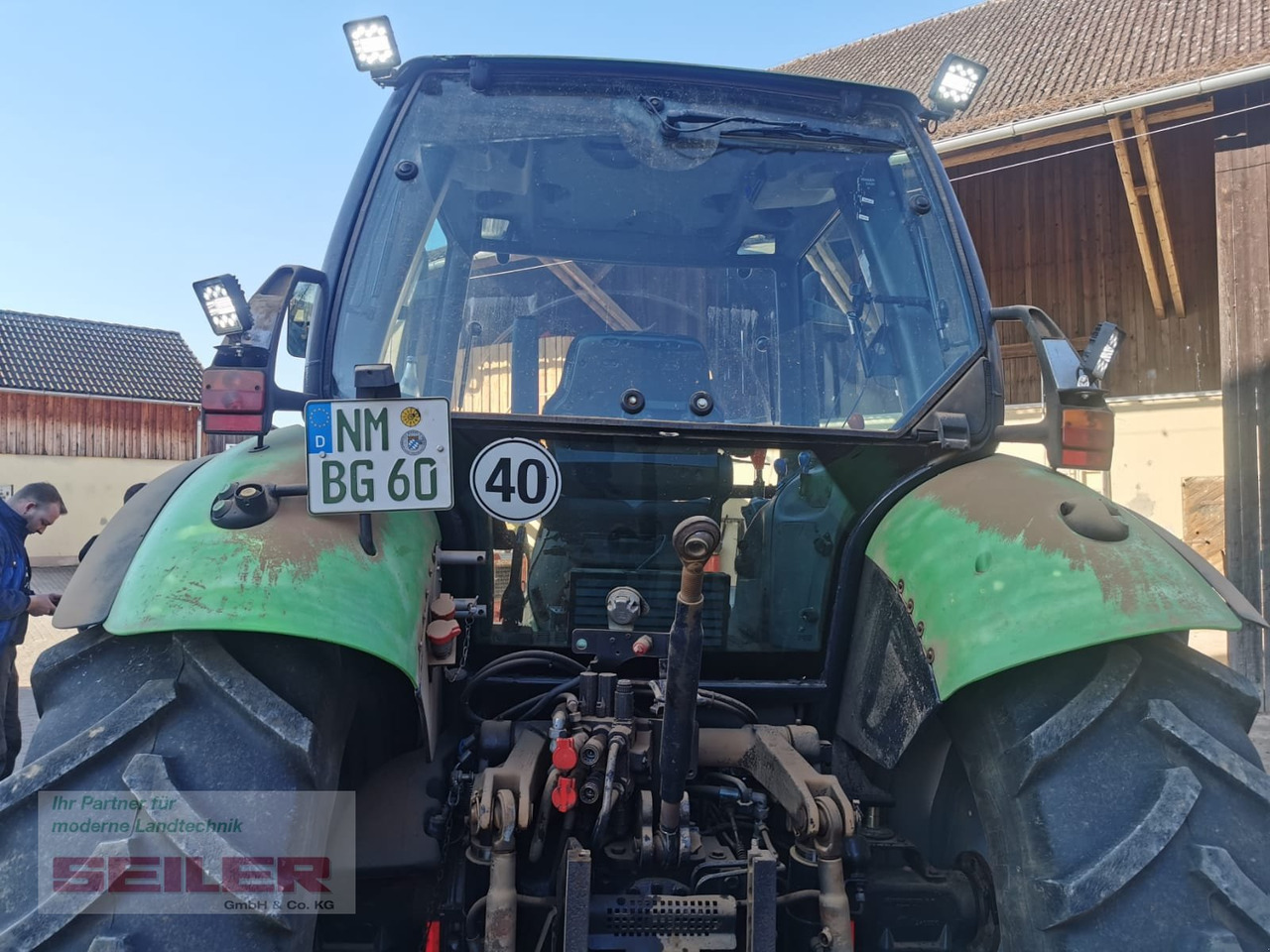 Deutz-Fahr Agrotron 105 MK 2 - Tractor: foto 3 Deutz-Fahr Agrotron 105 MK 2 - Tractor: foto 3