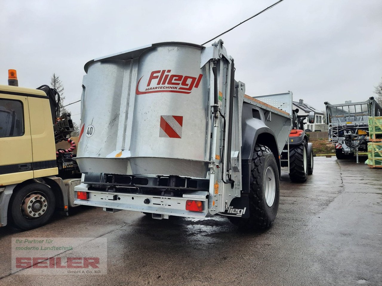 Fliegl ADS 100 Einachs 9m³ - Esparcidor de estiércol: foto 4 Fliegl ADS 100 Einachs 9m³ - Esparcidor de estiércol: foto 4