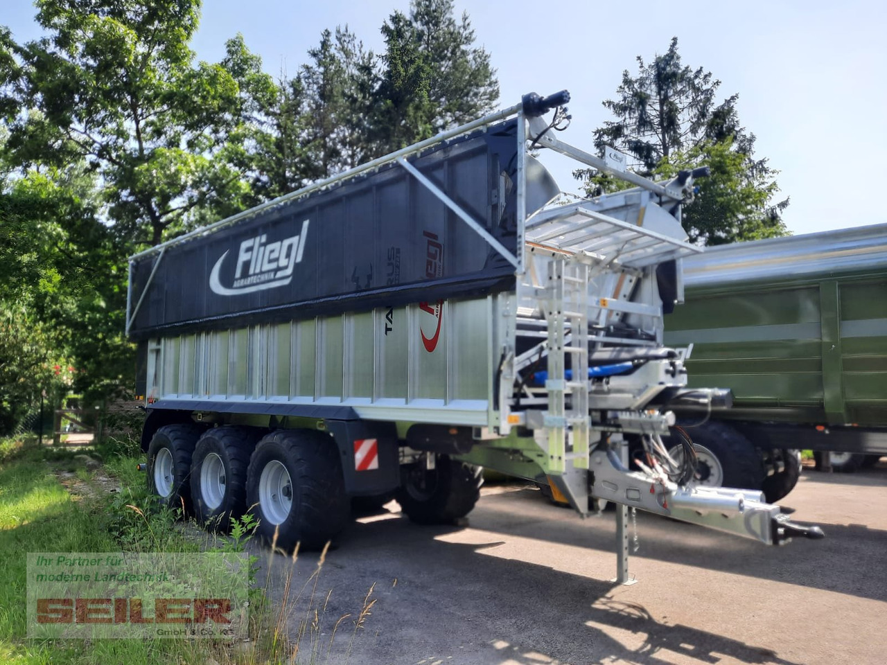 Fliegl ASW 381 TAURUS FOX 45m³ + Top Lift Light - Remolque autocargador: foto 3 Fliegl ASW 381 TAURUS FOX 45m³ + Top Lift Light - Remolque autocargador: foto 3