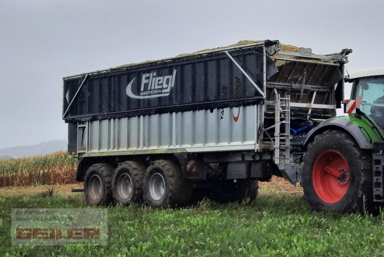 Fliegl ASW 391 TAURUS FOX 50m³ + elektr. ZWL + ISOBUS + Top Lift Light - Remolque autocargador: foto 2 Fliegl ASW 391 TAURUS FOX 50m³ + elektr. ZWL + ISOBUS + Top Lift Light - Remolque autocargador: foto 2