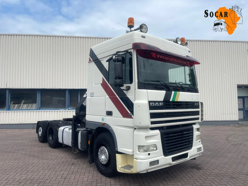 DAF XF 95.380 6X2 Manual-Gear 15T Crane Euro 4 - Cabeza tractora: foto 1 DAF XF 95.380 6X2 Manual-Gear 15T Crane Euro 4 - Cabeza tractora: foto 1