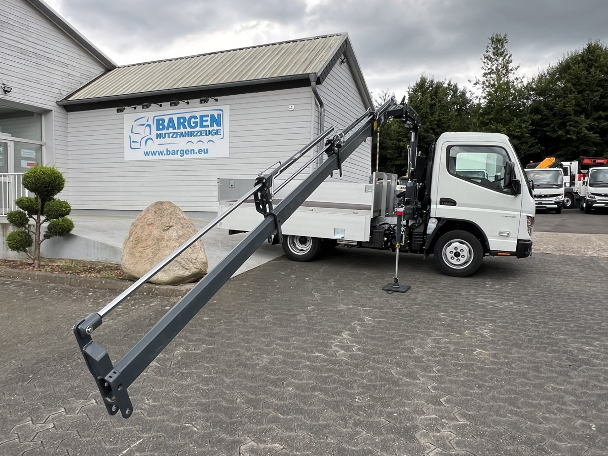 FUSO 3S15 Alu Pritsche 2.80m Ladekran - Furgoneta caja abierta: foto 2 FUSO 3S15 Alu Pritsche 2.80m Ladekran - Furgoneta caja abierta: foto 2
