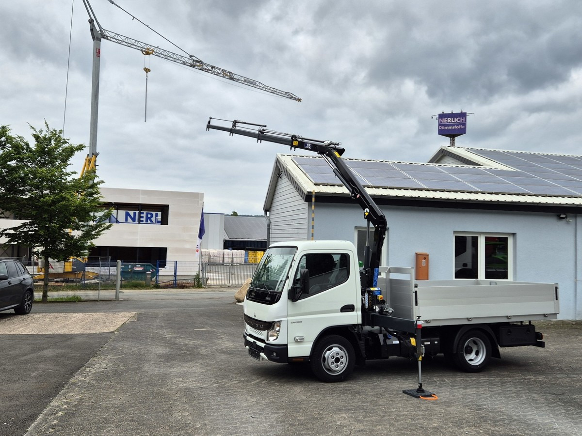 FUSO 3S15 Alu Pritsche 2.80m Ladekran - Furgoneta caja abierta: foto 5 FUSO 3S15 Alu Pritsche 2.80m Ladekran - Furgoneta caja abierta: foto 5