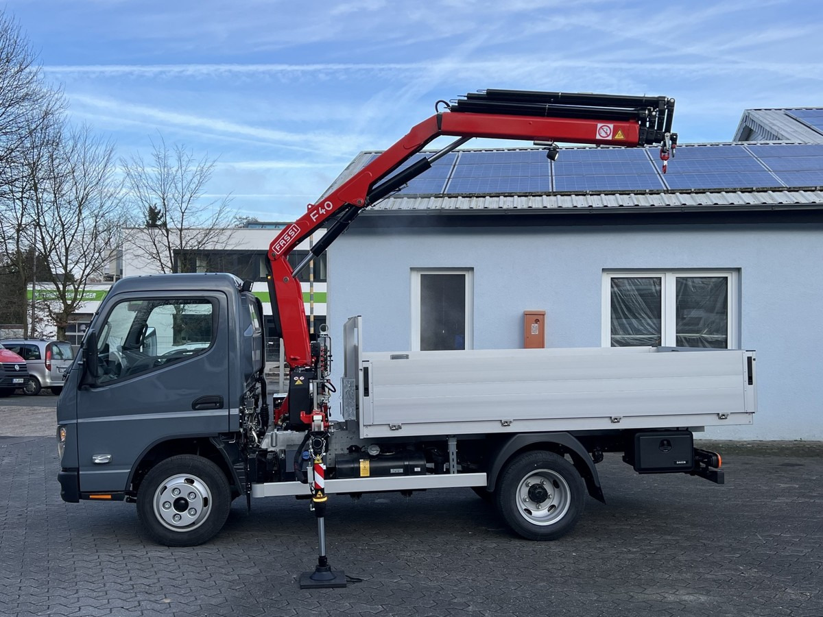 FUSO 6S15 Pritsche 3.0m Kran 4xhydr. Funk! - Furgoneta caja abierta: foto 3 FUSO 6S15 Pritsche 3.0m Kran 4xhydr. Funk! - Furgoneta caja abierta: foto 3