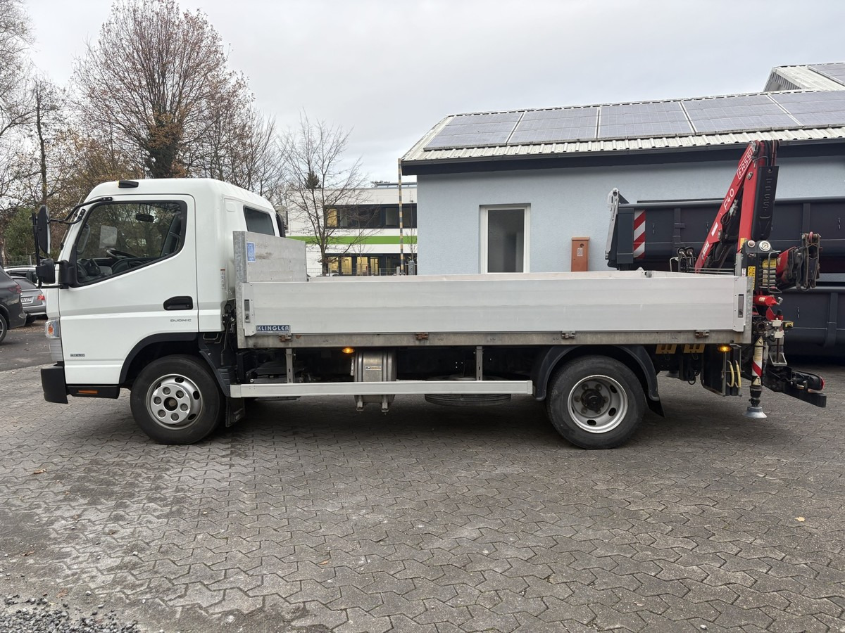 FUSO FUSO 9C18 Canter Pritsche 3.8m Kran 2x hydr. - Furgoneta caja abierta: foto 4 FUSO FUSO 9C18 Canter Pritsche 3.8m Kran 2x hydr. - Furgoneta caja abierta: foto 4